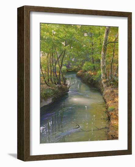 Nel bosco-Adriano Galasso-Framed Art Print