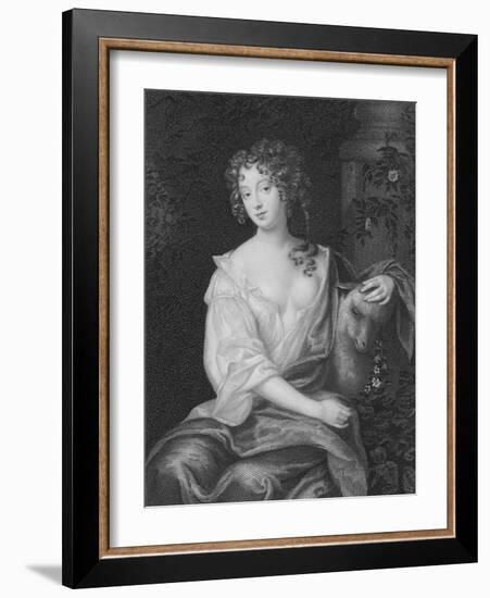 Nell Gwynn-Sir Peter Lely-Framed Giclee Print