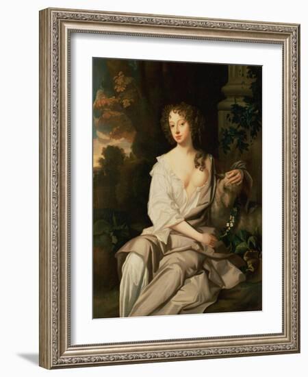 Nell Gwynne (1650-87), Mistress of Charles II-Sir Peter Lely-Framed Giclee Print