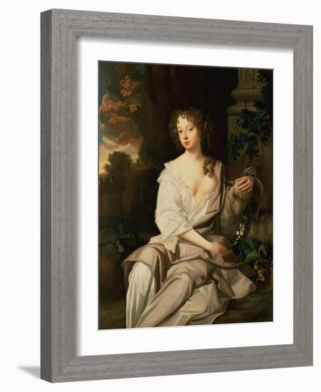 Nell Gwynne (1650-87), Mistress of Charles II-Sir Peter Lely-Framed Giclee Print