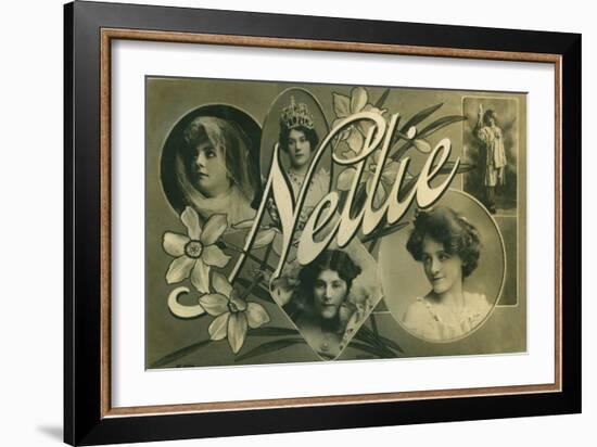 Nellie, Postcard of Edwardian Actress Nellie Stewart-null-Framed Giclee Print