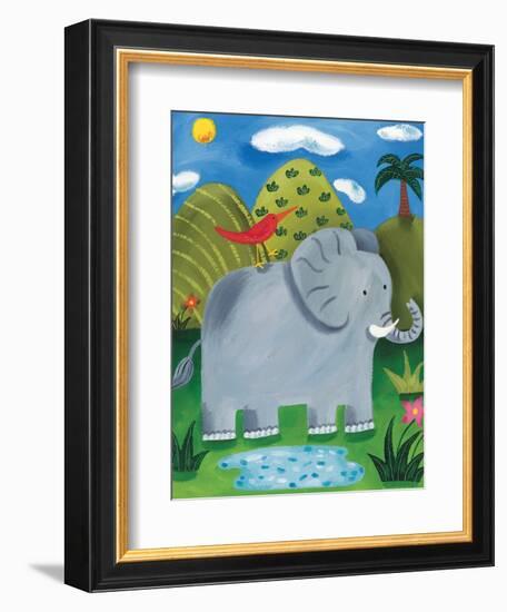 Nellie the Elephant-Sophie Harding-Framed Premium Giclee Print