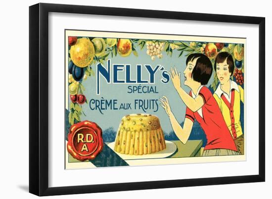 Nelly's Special Creme Aux Fruits-null-Framed Art Print