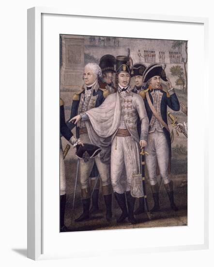 Nelson and La Fayette-John Francis Renault-Framed Giclee Print