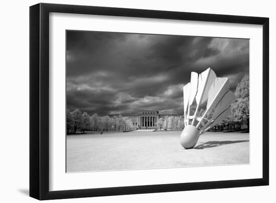 Nelson Atkins Art Museum- Sculpture by Claes Oldenburg-Carol Highsmith-Framed Photo