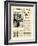 Nelson Mandela Freed-The Vintage Collection-Framed Art Print