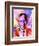 Nelson Mandela Watercolor-Anna Malkin-Framed Art Print