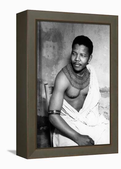 Nelson Mandela-null-Framed Stretched Canvas