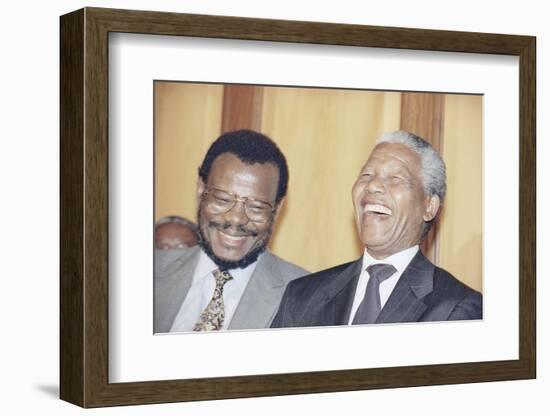 Nelson Mandela-Joao Silva-Framed Photographic Print