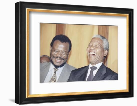 Nelson Mandela-Joao Silva-Framed Photographic Print