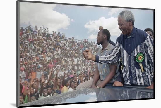 Nelson Mandela-David Brauchli-Mounted Photographic Print