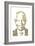 Nelson Mandela-Cristian Mielu-Framed Art Print