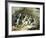 Nelson Mortally Wounded at Trafalgar in 1805, Napoleonic Wars, Spain-null-Framed Giclee Print