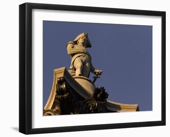 Nelson's Column Detail from Below, Trafalgar Square, London-Richard Bryant-Framed Photographic Print