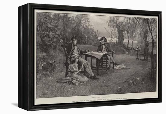 Nelson's Critics-Edgar Bundy-Framed Premier Image Canvas