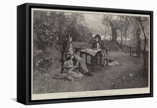 Nelson's Critics-Edgar Bundy-Framed Premier Image Canvas