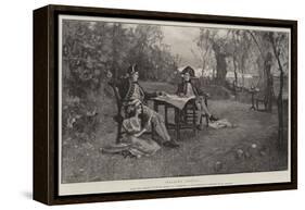Nelson's Critics-Edgar Bundy-Framed Premier Image Canvas