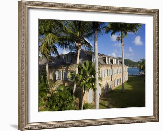 Nelson's Dockyard in English Harbour, Antigua, Leeward Islands, West Indies, Caribbean-Gavin Hellier-Framed Photographic Print