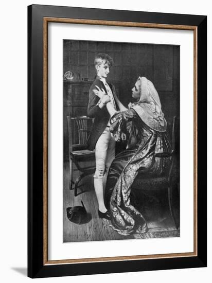 Nelson's First Farewell, 1926-George William Joy-Framed Giclee Print