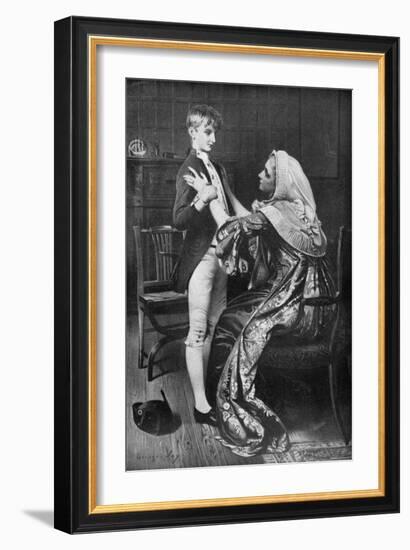 Nelson's First Farewell, 1926-George William Joy-Framed Giclee Print