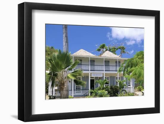 Nelson's House, Nelson's Dockyard, English Harbour, Antigua, Leeward Islands-Bruno Barbier-Framed Photographic Print