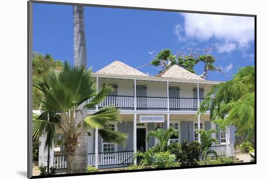 Nelson's House, Nelson's Dockyard, English Harbour, Antigua, Leeward Islands-Bruno Barbier-Mounted Photographic Print