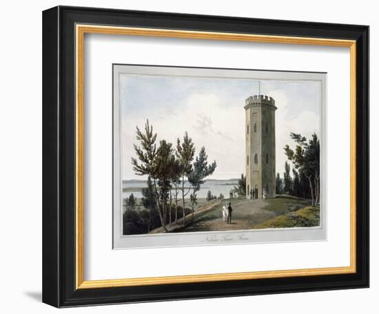 'Nelson's Tower, Forres', Moray, Scotland, 1821-William Daniell-Framed Giclee Print