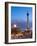 Nelsons Column and Trafalgar Square, London, England, United Kingdom, Europe-Alan Copson-Framed Photographic Print