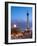 Nelsons Column and Trafalgar Square, London, England, United Kingdom, Europe-Alan Copson-Framed Photographic Print