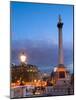 Nelsons Column and Trafalgar Square, London, England, United Kingdom, Europe-Alan Copson-Mounted Photographic Print