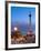 Nelsons Column and Trafalgar Square, London, England, United Kingdom, Europe-Alan Copson-Framed Photographic Print