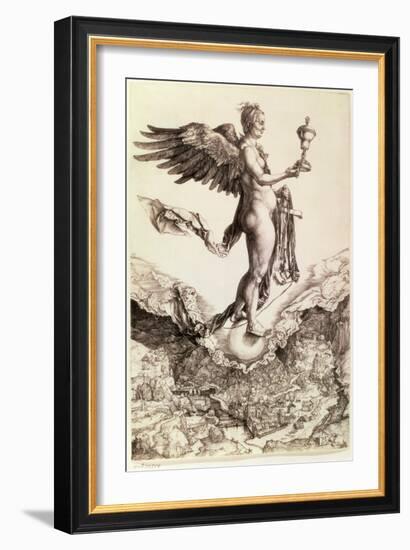 Nemesis, 1501-2-Albrecht Dürer-Framed Giclee Print