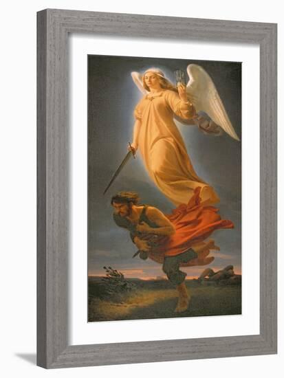 Nemesis, 1837-Alfred Rethel-Framed Giclee Print