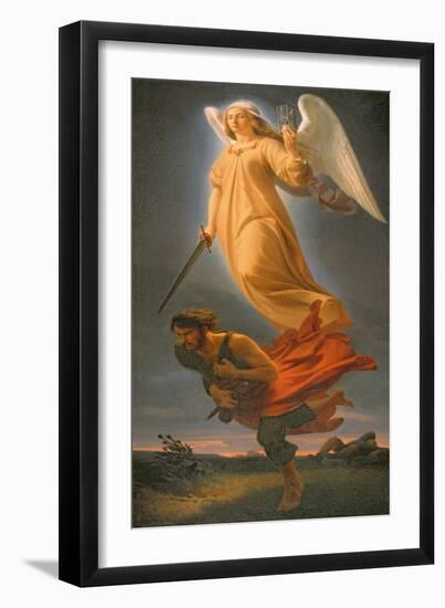 Nemesis, 1837-Alfred Rethel-Framed Giclee Print