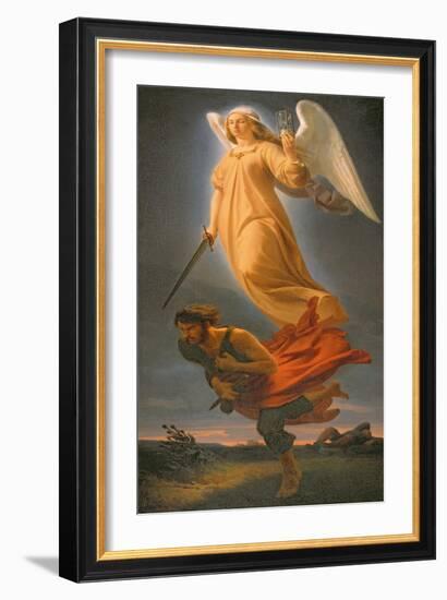 Nemesis, 1837-Alfred Rethel-Framed Giclee Print