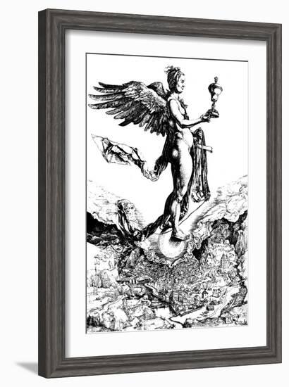 Nemesis, C1501-C1502-Albrecht Durer-Framed Giclee Print