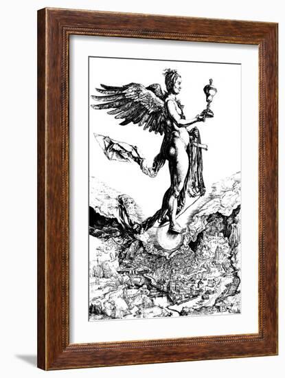 Nemesis, C1501-C1502-Albrecht Durer-Framed Giclee Print