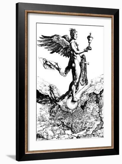 Nemesis, C1501-C1502-Albrecht Durer-Framed Giclee Print