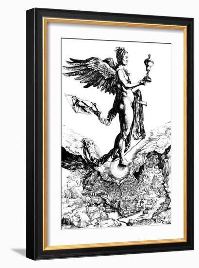 Nemesis, C1501-C1502-Albrecht Durer-Framed Giclee Print