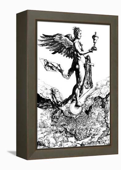 Nemesis, C1501-C1502-Albrecht Durer-Framed Premier Image Canvas