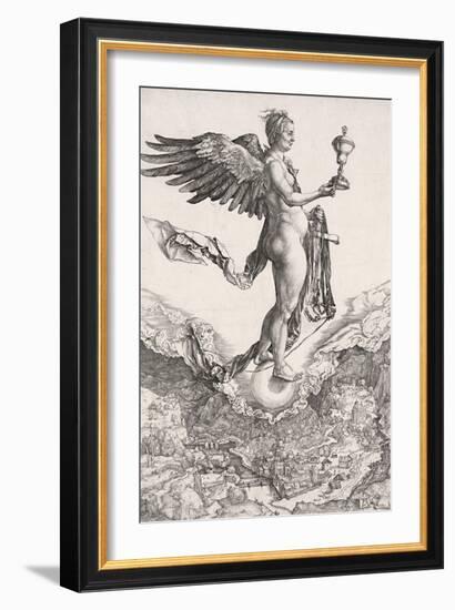 Nemesis-Albrecht Dürer-Framed Giclee Print