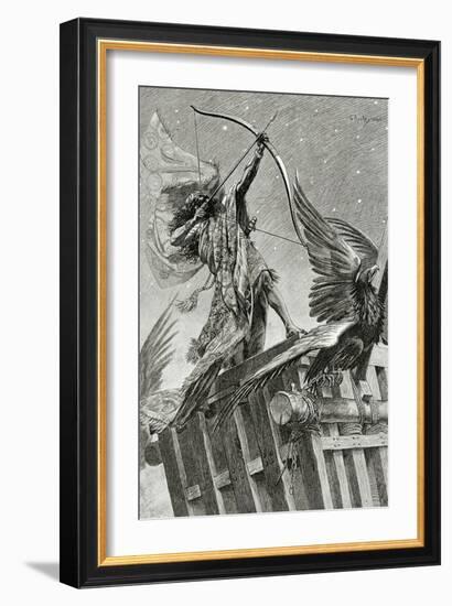 Nemrod, 19th Century-Georges Marie Rochegrosse-Framed Giclee Print