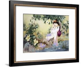 Nemuri No Otome-Haruyo Morita-Framed Art Print