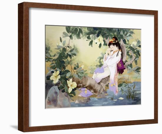 Nemuri No Otome-Haruyo Morita-Framed Art Print