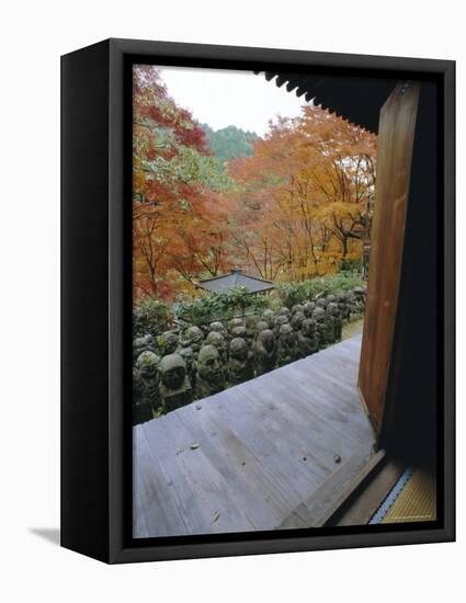 Nenbutsu Dera (Temple), Arashiyama, Kyoto, Japan-Christian Kober-Framed Premier Image Canvas