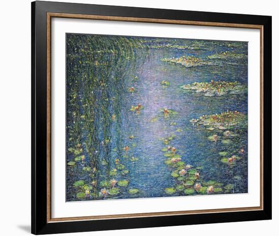 Nénuphars II-Guy Dessapt-Framed Giclee Print