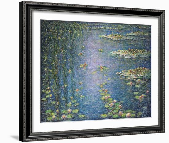 Nénuphars II-Guy Dessapt-Framed Giclee Print