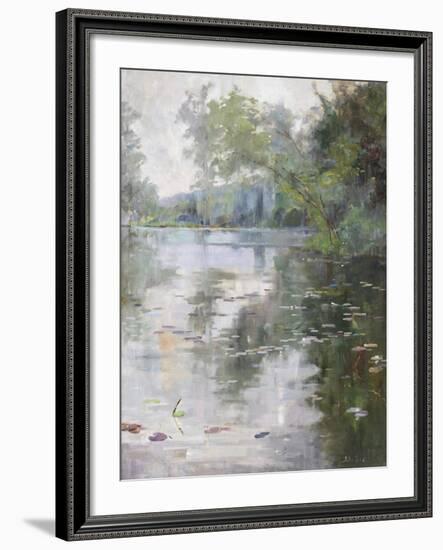 Nénuphars, Water Lilies-Julia Beck-Framed Giclee Print