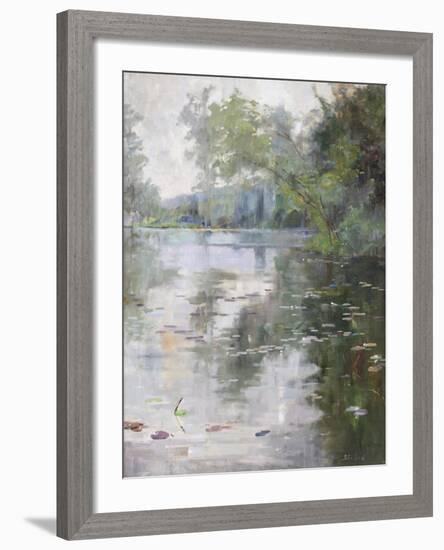 Nénuphars, Water Lilies-Julia Beck-Framed Giclee Print