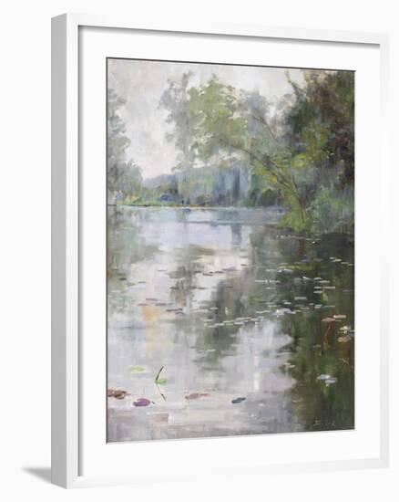 Nénuphars, Water Lilies-Julia Beck-Framed Giclee Print